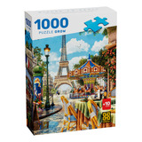Puzzle 1000 Peças Bistrô Em Paris