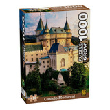 Puzzle 1000 Peças Castelo Medieval Grow