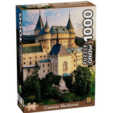 Puzzle 1000 Peças Castelo Medieval Grow