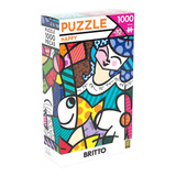 Puzzle 1000 Peças Romero Britto Happy