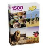 Puzzle 1500 Peças África