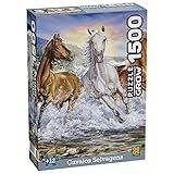 Puzzle 1500 Peças Cavalos Selvagens