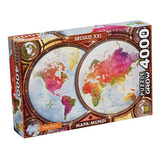 Puzzle 4000 Peças Mapa múndi Grow