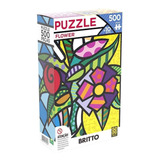 Puzzle 500 Peças Flower Romero Britto