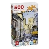 Puzzle 500 Peças Passeio Em Lisboa