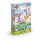 Puzzle 60 Peças Unicórnios Grow