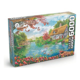 Puzzle 6000 Peças Recanto Das Flores Grow