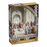 Puzzle Grow 4384 2000 Peças A Escola De Atenas