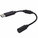 Pxiryanlow Conversor Adaptador De Cabo De PC Preto USB Breakaway Para Cabos E Adaptadores De Controle Xbox 360
