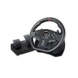 PXN Volante De Corrida Para Pc- V900 Universal Usb Car Sim 270-900 Graus- Com Pedais Xbox One- Series X-S- Ps3- Ps4- Switch -Usado - Como Novo-