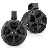 Pyle Alto Falantes Bluetooth Resistentes à água Potência Máxima De Alto Falante De 1200 Watts Sistema De Alto Falantes Amplificado Para Veículos ATV UTV 4x4 Jeep Reprodução De Som Estéreo De