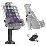 Pyle PSPADLK8 Suporte Antifurto Para Tablet Suporte De Mesa Para Tablet Com Trava Braço Ajustável Roteamento Interno Do Cabo Para IPad Kindle Samsung Tablets Android