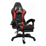 Python Fly Cadeira Ergonomica Gamer Cor Vermelho Material Do Estofamento Couro Sintético