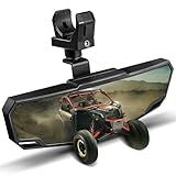 PZWLI Espelho Retrovisor UTV Espelhos Retrovisores Centrais RZR Para Polaris RZR Pioneer Talon Kawasaki KRX Mule Can Am X3 CFMOTO Com Gaiola De Barra De Rolo De 3 8 Cm 5 Cm E Espelhos Ajustáveis De