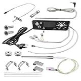 QAGGUM Kit De Placa De Controle De Termostato Digital Adequado Para Defumador Vertical Pit Boss Série 3-4-5-7 Com 1 Ignitor- 1 Sonda De Grelha E 2 Sondas De Carne Visor LCD