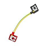QccHieUs Conjunto De Cabo De Conexão De Bateria Conector De Terminais De Bateria De Cobre Puro Com Terminais Para Veículos Rv Auto Motocicleta 30cm