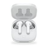 Qcy Fone De Ouvido Sem Fio T13 TWS Bluetooth 5 1 Com 4 Microfones Controle De Toque IPX5 À Prova D Água 40 Horas De Tempo De Reprodução Branco