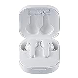 Qcy Fone De Ouvido Sem Fio T13 TWS Bluetooth 5 1 Com 4 Microfones Controle De Toque IPX5 À Prova D Água 40 Horas De Tempo De Reprodução Branco
