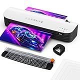 QFUN Plastificadora E Laminadora A3 220V- Para Casa- Professores E Escritório- Emplastificadora Compacta Com Laminação Quente E Fria Para Fotos- Trabalhos Escolares E Documentos- SL399