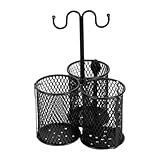 Qianly Suporte De Pauzinhos Suporte De Utensílio Para Garfos Colheres Rack De Secagem Organizador De Utensílio Cesta De Escorredor De Talheres Para Mesa