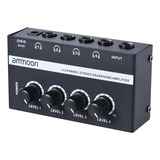 Qianyuu Ammoon Ha400 Ultra compacto 4 Canais Mini