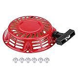 Qiilu Automotive Recoil Starter Recoil Starter Pull Start Assembly For 2KW 168F Gasoline Generator