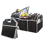 QIMOSHOP Bolsa Organizador Universal Treco Carro Viagem Multifuncional 1 SN 12 Cinza