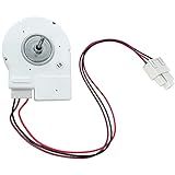 QINIZX Peças De Reposição Do Motor Do Ventilador Do Evaporador Do Refrigerador Dc12V 4W Para Refrigerador Vissani Frigidaire Refrigerador Magic Chef Motor Do Ventilador De Congelamento Substitui