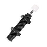 Qqmora 8x3x2 Micro Amortecedor De Cilindro Pneumático Industrial M12 X 10mm Curso De Pressão De óleo Amortecedor Para Cilindro De Ar Pneumático Ac1210 2