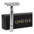 Qshave Safety Razor Barbeador Tradicional Com Lâminas