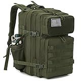 QT QY Mochilas Táticas Militares Para Homens Molle Daypack 45L Grande 3 Dias Bolsa De Evacuação Caminhadas Mochila Com Porta Garrafa