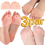 Qu 3 Pares De Corretor De Hálux Valgo Separador De Dedos De