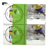 Quadra Dos Selos C 2449 50 Copa Do Mundo De Futebol 2002