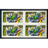 Quadra Selo C 853 Copa Do Mundo Futebol 1974