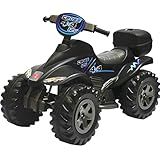 Quadriciclo Eletrico Biemme Quatry Cross 12V Preto Azul Boy