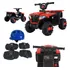 Quadriciclo Elétrico Moto Infantil Bateria E Kit De Proteção Cor Vermelho Voltagem Do Carregador 110v/220v