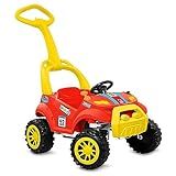 Quadriciclo Smart Passeio E Pedal Vermelho Bandeirante