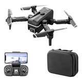 Quadricóptero Dobrável Para Câmera Wifi Kids 4k Photo Drone