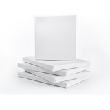 Quadrinho Em Branco Pintura Kit 10 Telas Quadrada 20x20cm