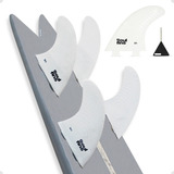 Quadriquilha Sf1 Soul Fins Branca Jogo De Quilha Laterais Fcs1 Prancha De Surf E Sup