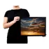 Quadro / Poster Com Moldura Amanhecer  Avião P6983