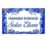Quadro 100 Azulejo Condominio residencial chacara 100x60