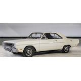 Quadro 20x30 Dodge Dart Luxo Coupê 1975 Branco Novo Okm