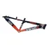 Quadro 26 Dirt Jump Vikingx Tuff X-25 Alumínio Roxo/laranja