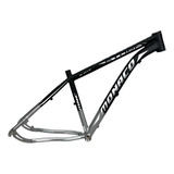 Quadro 29 Monaco Storm Alum Mtb Tam 15 Preto Prata Fosco