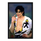 Quadro 34x49cm Michael Jackson