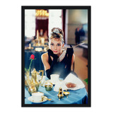 Quadro 44x64cm Audrey Hepburn Bonequinha De Luxo 24