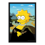 Quadro 44x64cm Lisa Simpsons