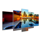 Quadro 5 Pecas Mosaico