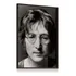 Quadro 53x73 Vidro John Lennon Música Sala Escritório 